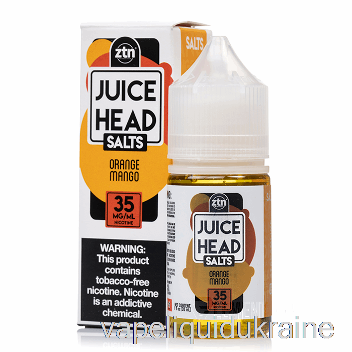 Vape Liquid Ukraine Orange Mango - Juice Head Salts - 30mL 50mg